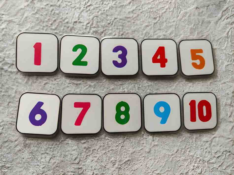 1 2 3 Black White Numbers for Toddlers