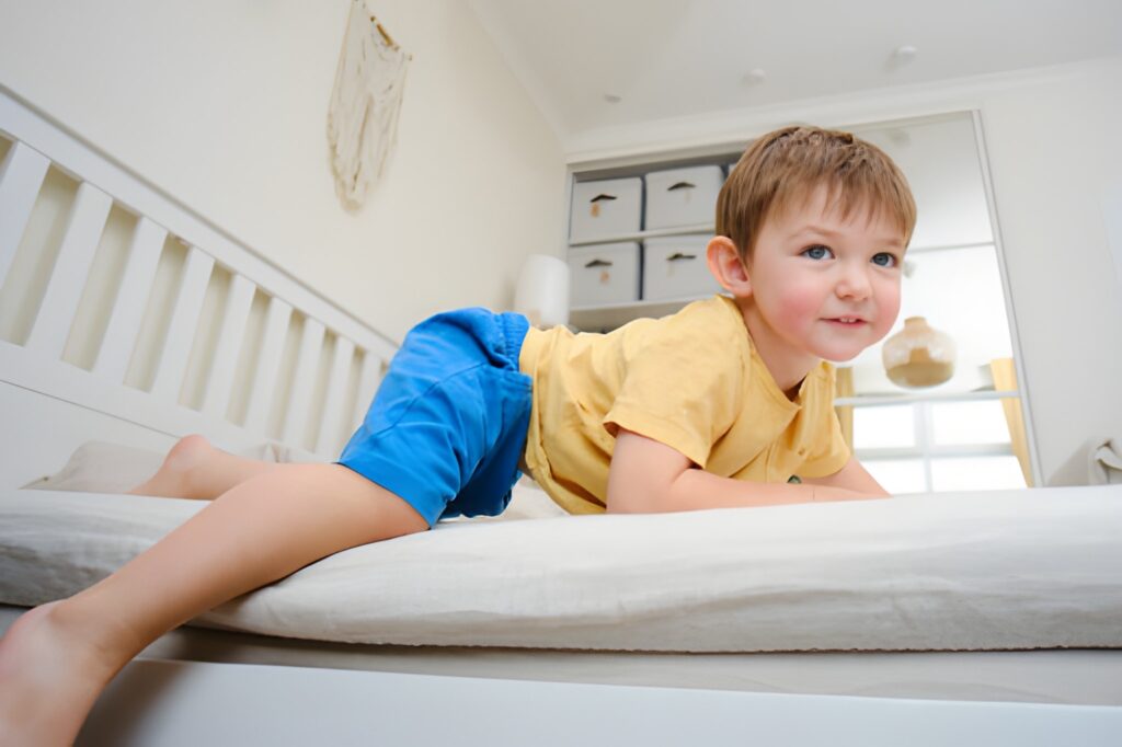 1-Inch Memory Foam Mattress Topper for Toddler Bed