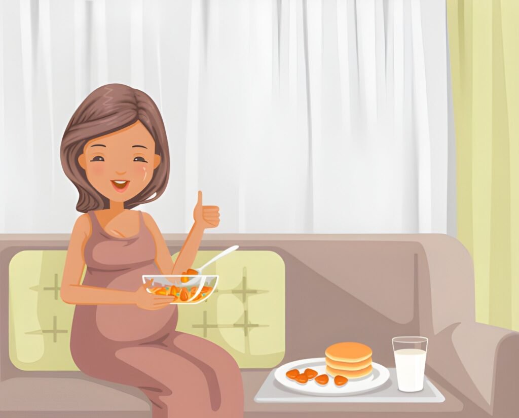 1 to 3 Month Pregnancy Diet Char
