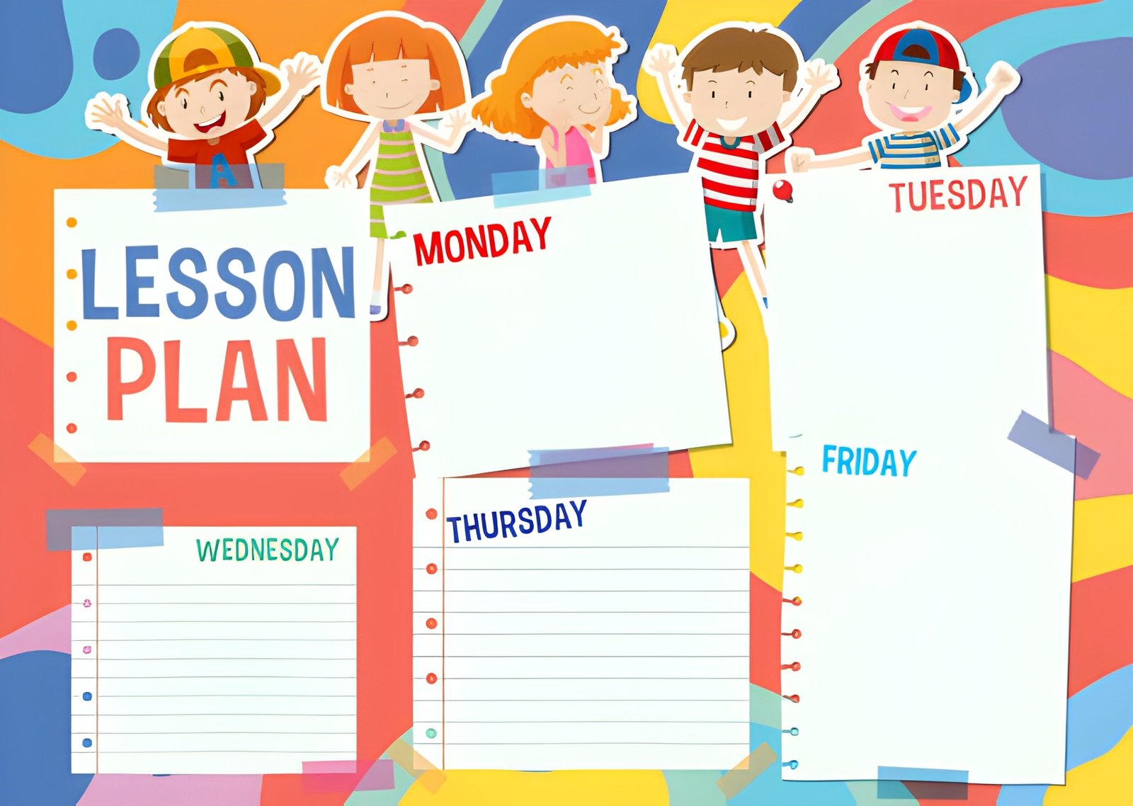 1st Week of Preschool Lesson Plans: Building Foundations for Learning ...