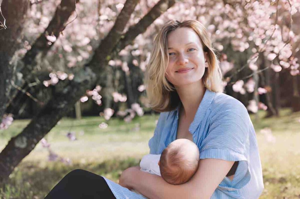 Baby Suckling During Breastfeeding