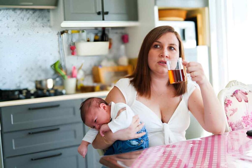 Few Sips of Alcohol While Breastfeeding