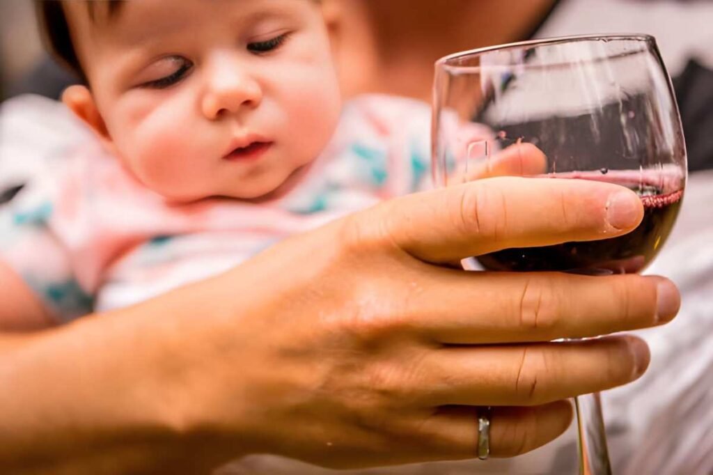 Glass of Red Wine a Day While Breastfeeding