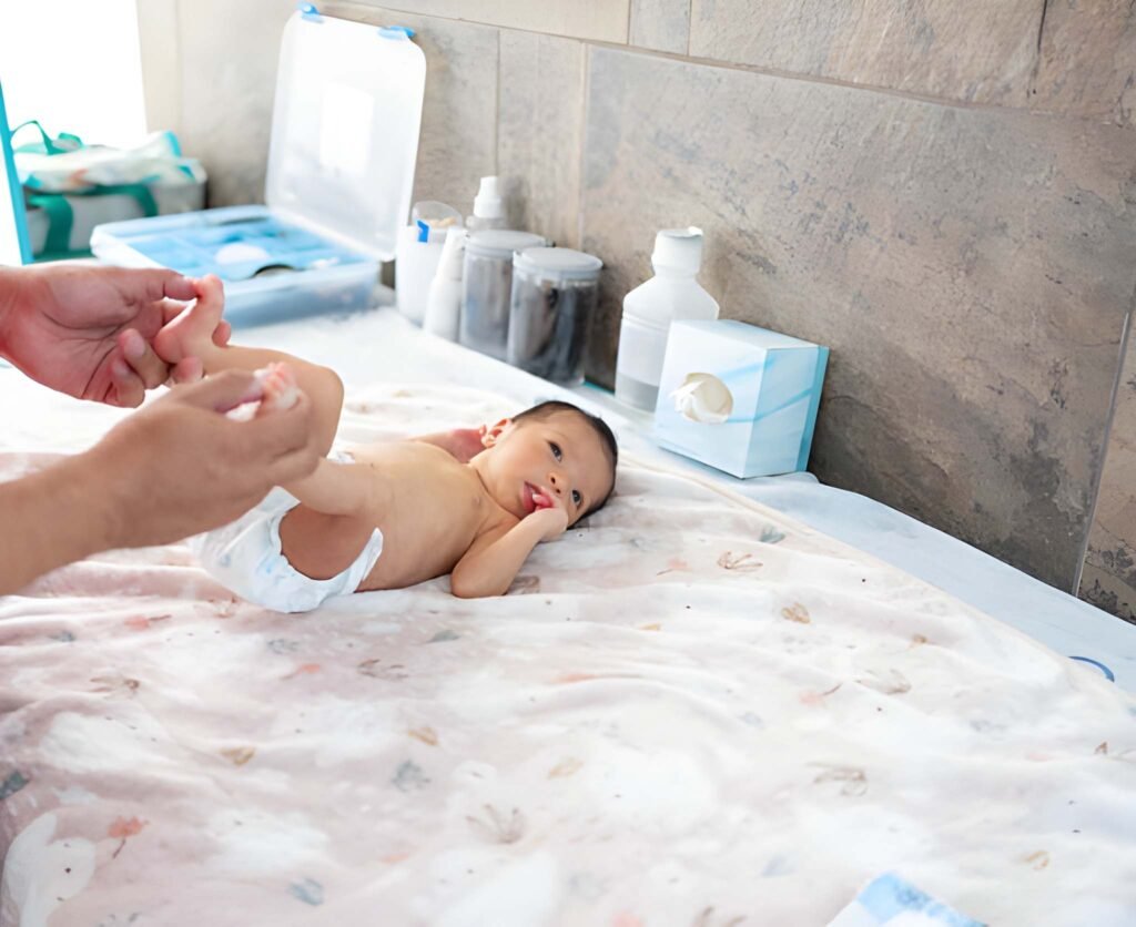 Noticing Pink in the Diaper A Parent's Guide to Newborn Urine Changes